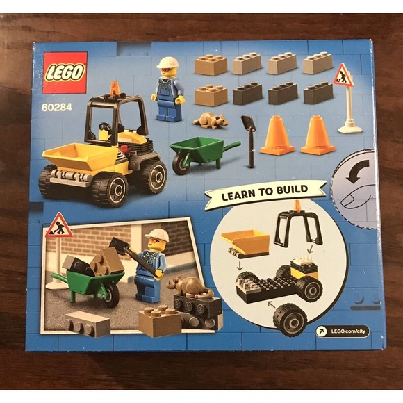 LEGO City Roadwork Truck 60284 Building Kit (58 Pieces) NIB - Picture 2 of 2